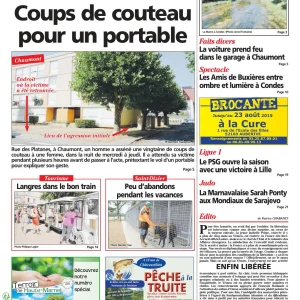 Édition du 08/08/15